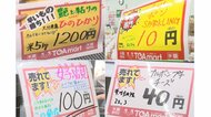 24時間営業の「半額専門店」　米もお菓子も洗剤も…食料品や日用品をメーカー小売価格の半額で【愛知発】