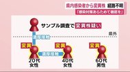静岡県内の感染者から変異株 感染経路は調査中「感染対策あらためて徹底を」