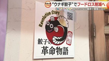 ウナギで餃子に“革命”を！もったいない精神が生み出す　「一番おいしい部分は頭」　フードロス削減へ【静岡発】