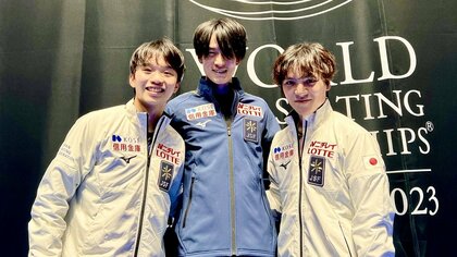 「試合への気持ちを強く持つ」連覇狙う宇野昌磨、山本草太、友野一希が抱負語る【世界選手権】