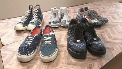 避難生活で始まった「大槌刺し子」をファッション業界が評価　大槌の新しい産業に「世界に向け丁寧に仕事を」【岩手発】