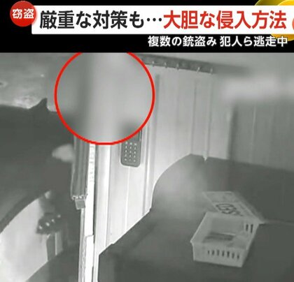 「防犯対策万全だったのに…」質屋ドロボーの大胆すぎる侵入手口…狙いは銃器で被害額450万円以上　アメリカ