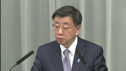 【速報】松野官房長官「卒業式のマスク取り扱いで決めた事実ない」　