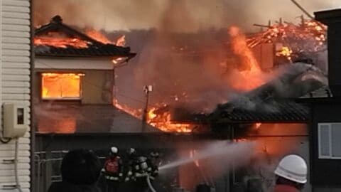 元日に住宅火災相次ぐ　長野県内で3件　1人けが　火の扱いに注意　