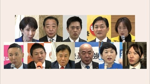 自民「270議席台が軸」維新「30議席台前半か」与党で3分の2に届く可能性も　中道「90議席台が軸」【FNN終盤情勢】