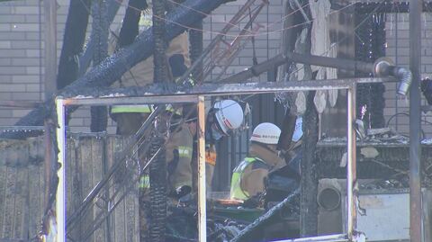 長野県須坂市で住宅全焼　焼け跡から1人の遺体　1人暮らしの80代男性と連絡取れず