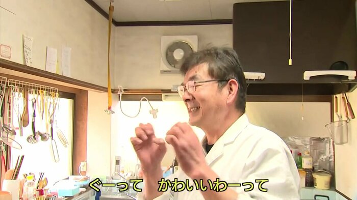 孫のかわいさを語る神山孝光さん