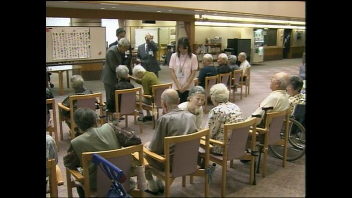 平成17（2005）年9月　特別養護老人ホーム「しらさぎホーム」ご訪問（東京・中野区）