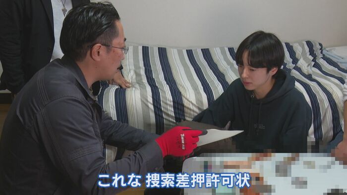 再現ドラマのワンシーン