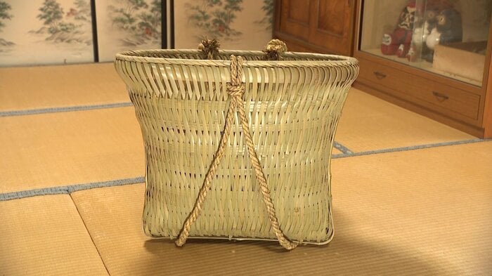 日之影町の伝統的な竹細工「かるい」