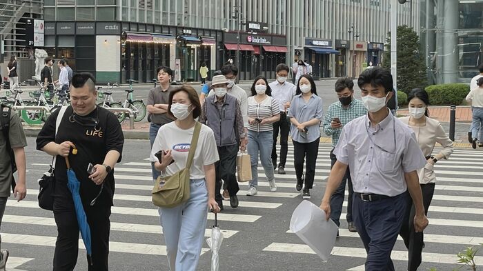 6月28日のソウル市内