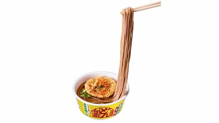 「どん兵衛」史上最長の麺