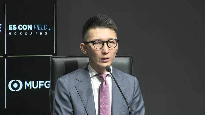 恵庭市を選んだ理由を語る小林兼執行役員
