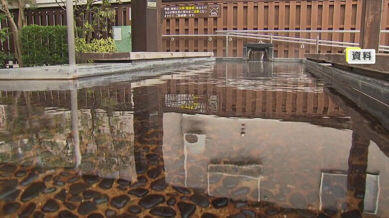 嬉野温泉の“源泉”水位低下 くみ上げ抑制お湯を節約 西九州新幹線開業による観光客増加など影響か 抜本的対策へ｜FNNプライムオンライン