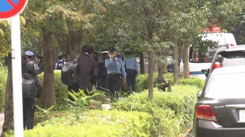 【速報】アメリカ大使館近くに刃物男…警視庁機動隊員が職務質問した際にケガ　男を現行犯逮捕　東京・港区｜FNNプライムオンライン