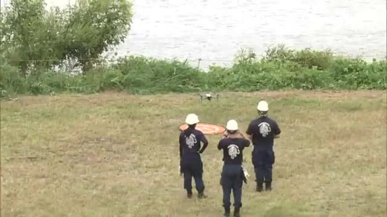 凶器のモデルガンを捜索　「川に捨てた」男の供述もとに　30日以降も継続へ　郡山市強盗傷害事件　福島　｜FNNプライムオンライン