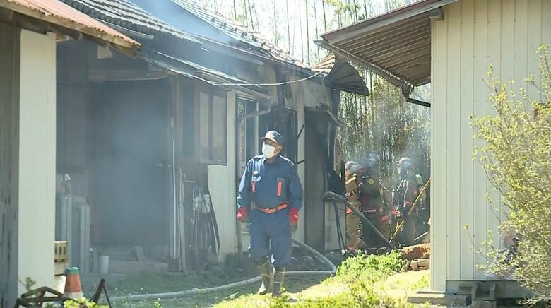 【速報】宮城県大崎市で倉庫が焼ける火事　空き家か　けが人の情報なし｜FNNプライムオンライン