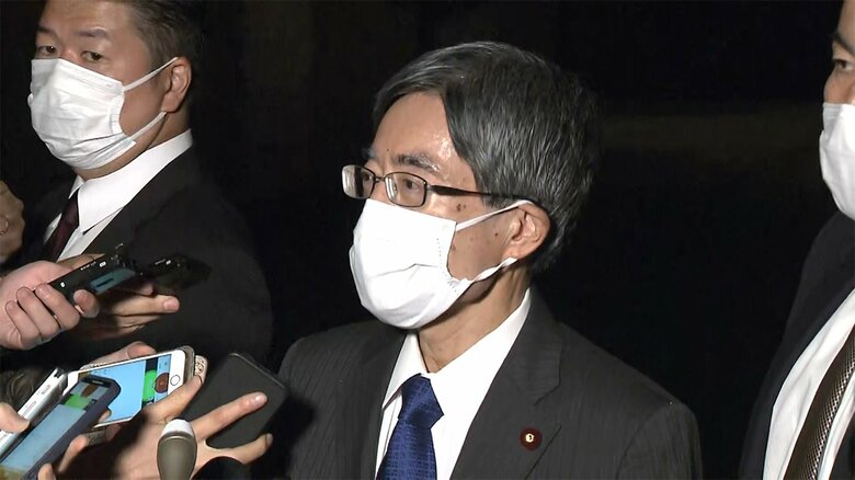 【速報】寺田総務相が辞表提出　「政治とカネ」で“更迭”｜FNNプライムオンライン