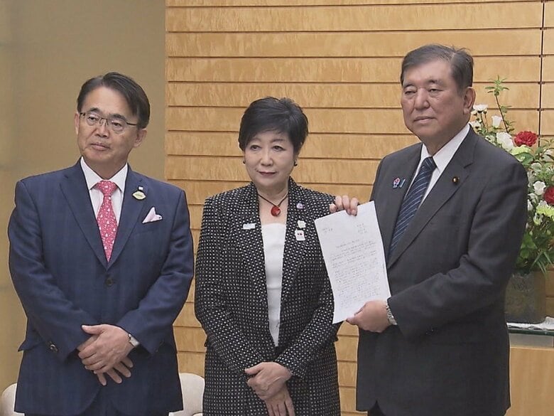 “トランプ関税”巡り…愛知県の大村知事が石破総理と面会 交渉による見直し実現や支援等要望「しっかり協議を」｜FNNプライムオンライン