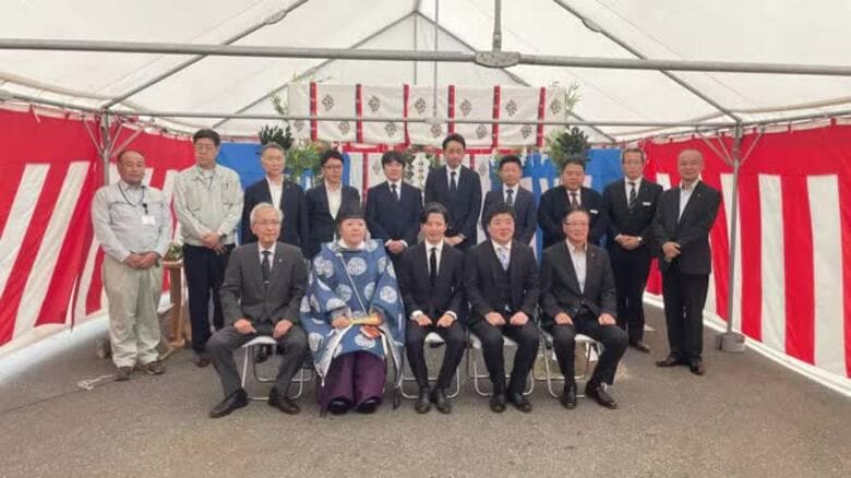 福島日産がいわき小名浜店を新築　来春のオープンに向け地鎮祭｜FNNプライムオンライン