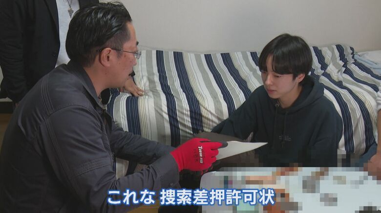 再現ドラマのワンシーン