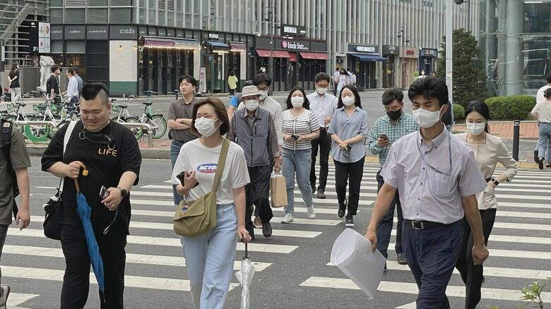 6月28日のソウル市内
