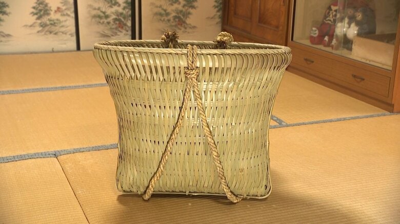 日之影町の伝統的な竹細工「かるい」