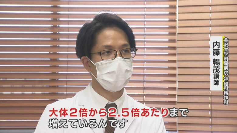 患者の増加を危惧する内藤医師