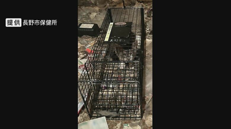 住宅で「多頭飼育」　提供：長野市保健所