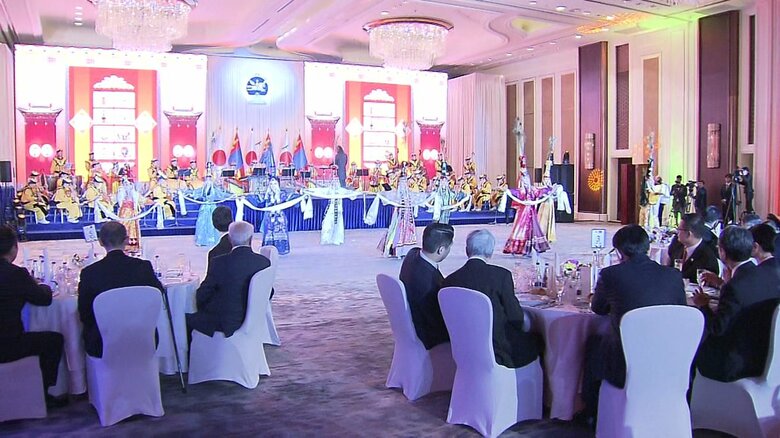 大統領主催の晩さん会