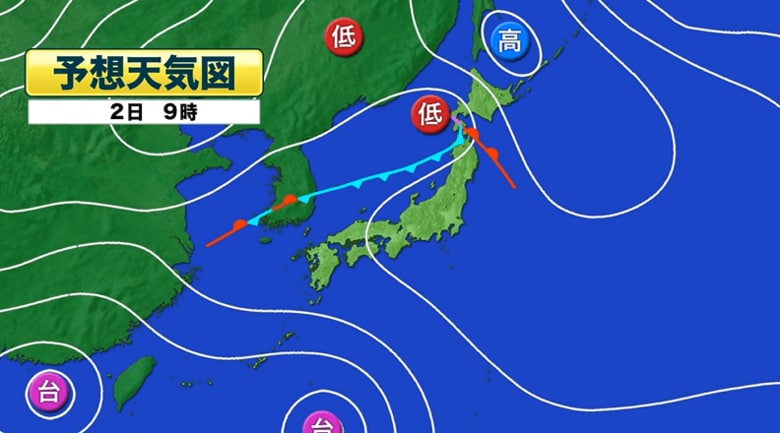 予想天気図