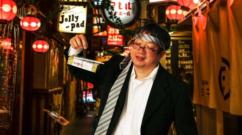 寿司プラモのために酔っぱらいの演技をした秋東精工の社員