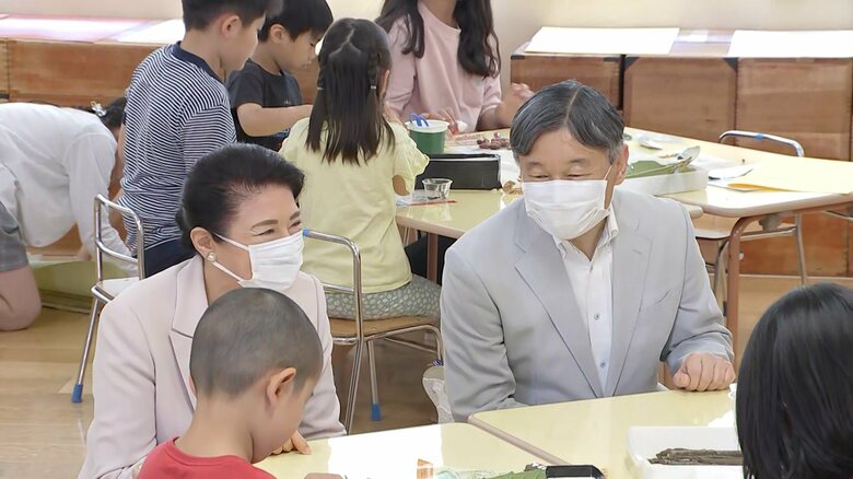 子ども達と触れあわれた　5月21日