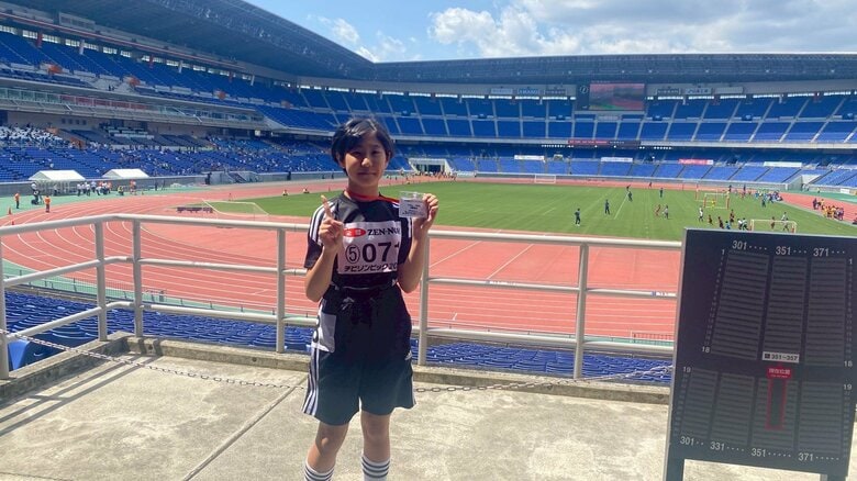 陸上競技を始めた愛娘・果緒さん