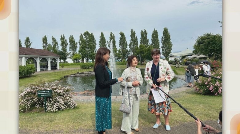 イギリスの園芸コンテストの審査員