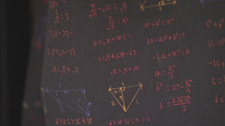 日向さんが着る服に「数式デザイン」