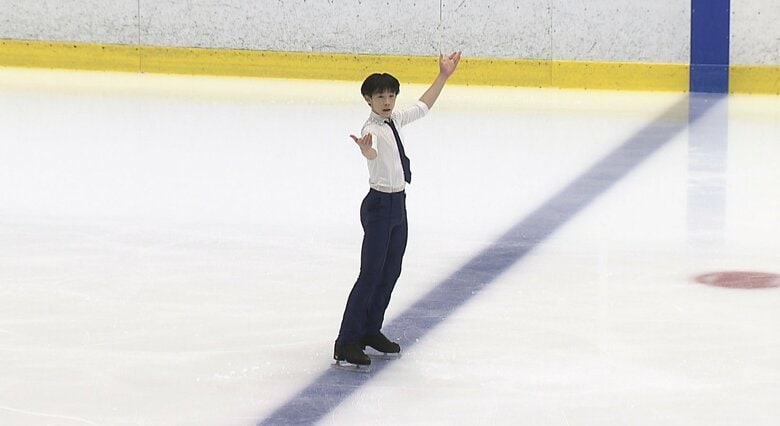 ノービスA1年目ながら初優勝を果たした菊池英仁（全日本ノービス）