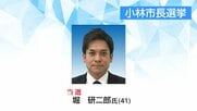 【速報】小林市長選挙　新人・堀 研二郎氏（41）が初当選