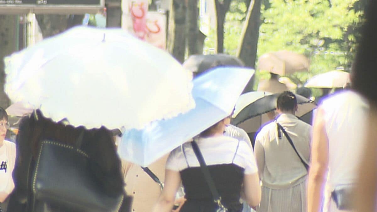 午前11時半で39.1度の所も...2日の東海3県は酷暑日に迫る危険な暑さ 名古屋などで最高39度予想 3県に熱中症警戒アラート