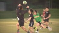 釜石SW チーム練習再開 2カ月ぶりに参集<岩手・釜石市>