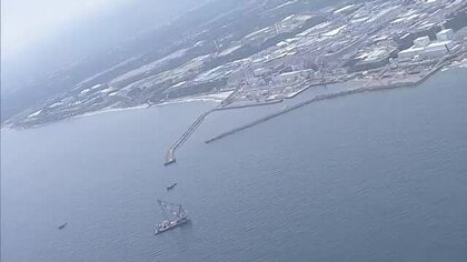 ＜福島第一原発＞津波注意報で作業員に一時避難指示・処理水放出を計画中断