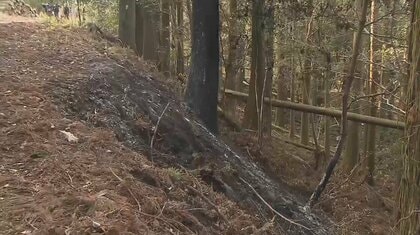 殺人事件の可能性も…焼けた車の中から見つかった遺体はベトナム人男性（29）と判明