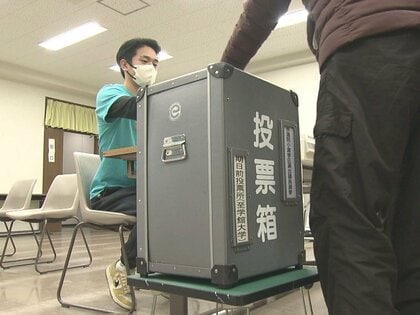 短期決戦とテスト期間重なる…至学館大学の学内で期日前投票 運営する学生が投票を呼び掛ける機会少なく