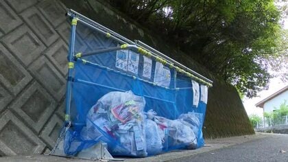 カラスに荒らされない「ごみステーション」　鹿児島市の企業が開発　
