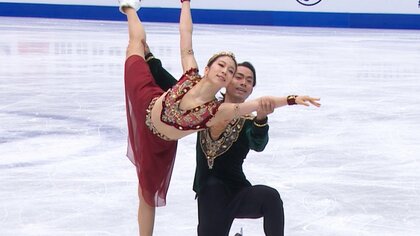 「世界で戦うにはいろんなものが足りない」村元哉中・髙橋大輔組は初の世界選手権16位【演技後インタビュー】