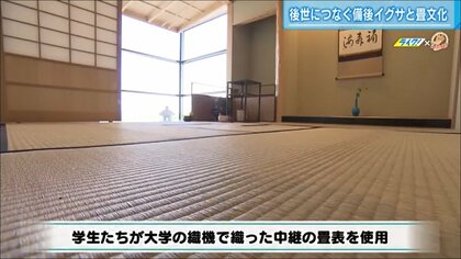 「日本の建築文化の核心」畳の8割が中国産に…備後“特産イグサ”守るため生産者と大学がコラボ【広島発】
