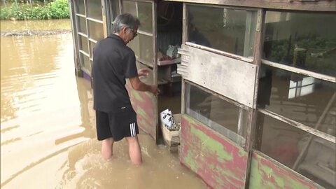 【中継】「レベル5緊急安全確保」の青森・五所川原市　9月の観測史上最大雨量で飯詰川が氾濫　夕方再び強い雨か