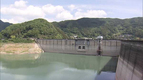 「貯水率28%に低下」下久保ダムで取水制限始まる 群馬・埼玉の一部農家は雨不足で生育不良&取水制限でピンチに|FNNプライムオンライン