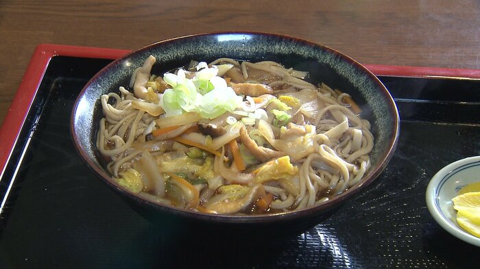 おにかけそば（850円）