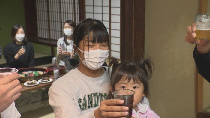 野崎さんにとって家族との時間が癒しの時間だ